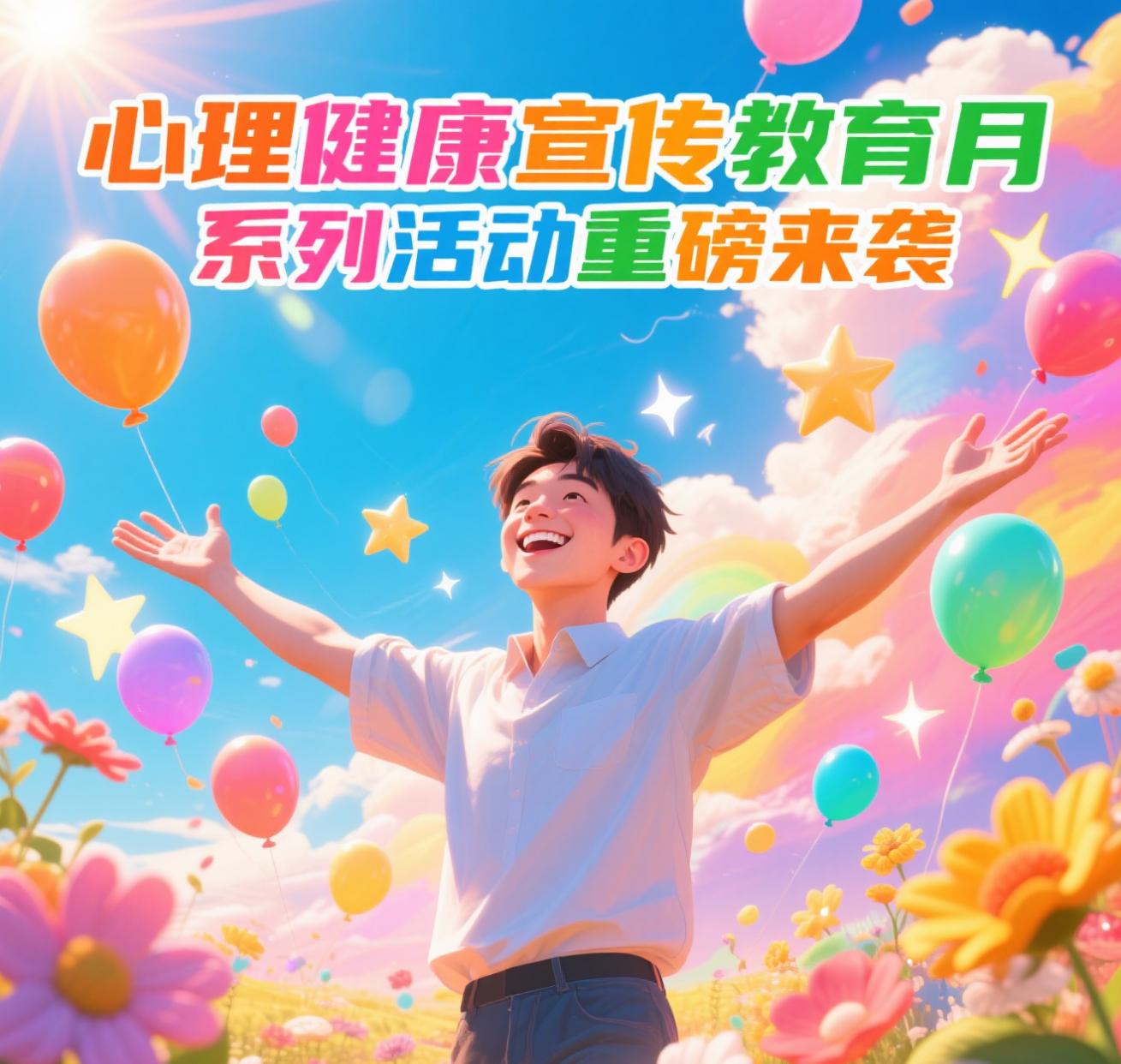 2025年心理健康宣传教育月系列活动重磅来袭！